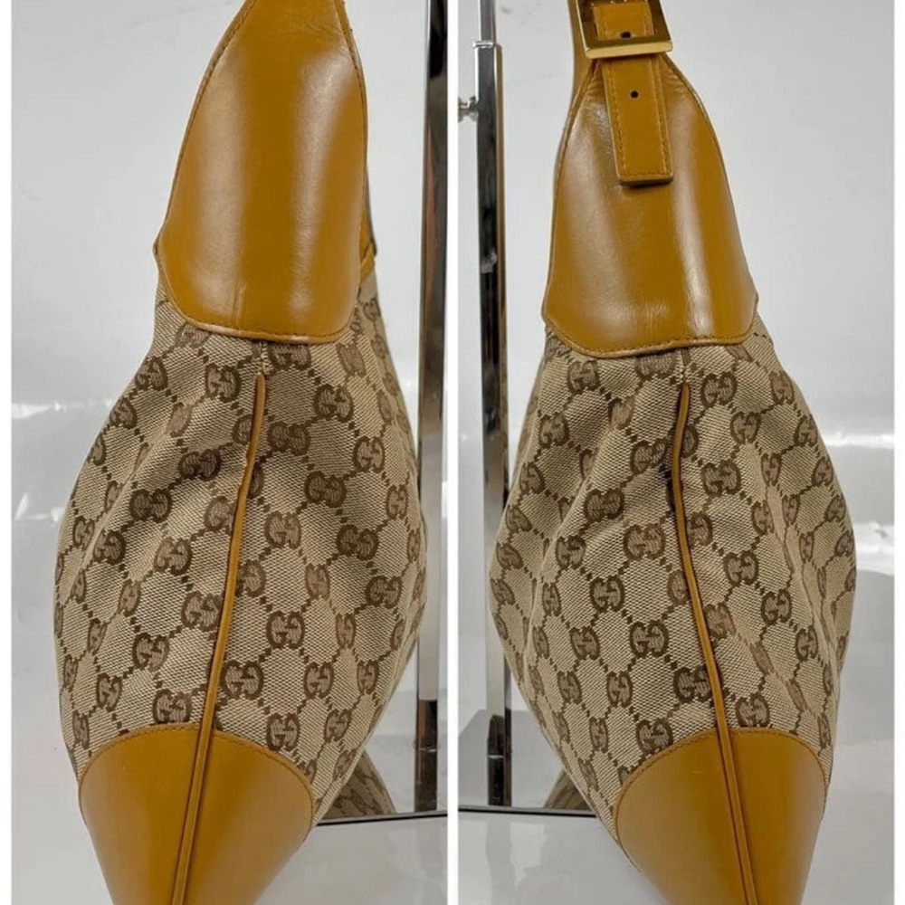 Gucci Tan and Red Shoulder Bag - Picture 9 of 12